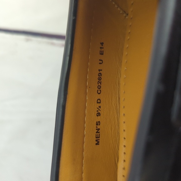 Cole Haan Pinch Shawl Bow II black leather loafers, shoes, CO2691, men's 9.5 D - Picture 11 of 12